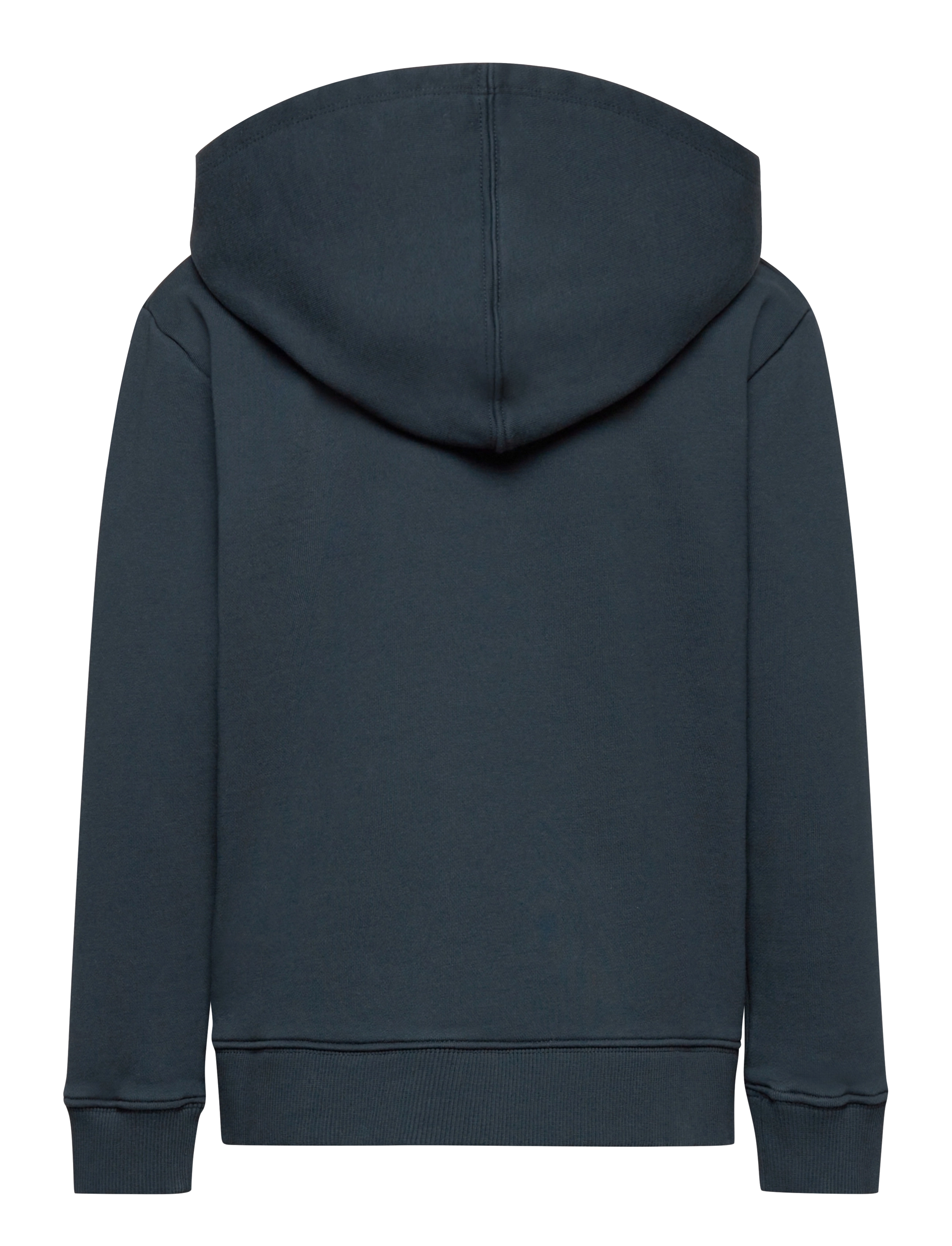 WOOLRICH - LOGO ZIP HOODIE SWEATSHIRT - melton blue - 1