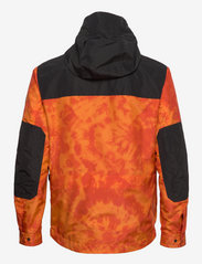 WOOLRICH - TREK PRINTED JACKET - winter jackets - orange weave - 1