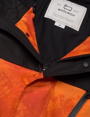 WOOLRICH - TREK PRINTED JACKET - winter jackets - orange weave - 3