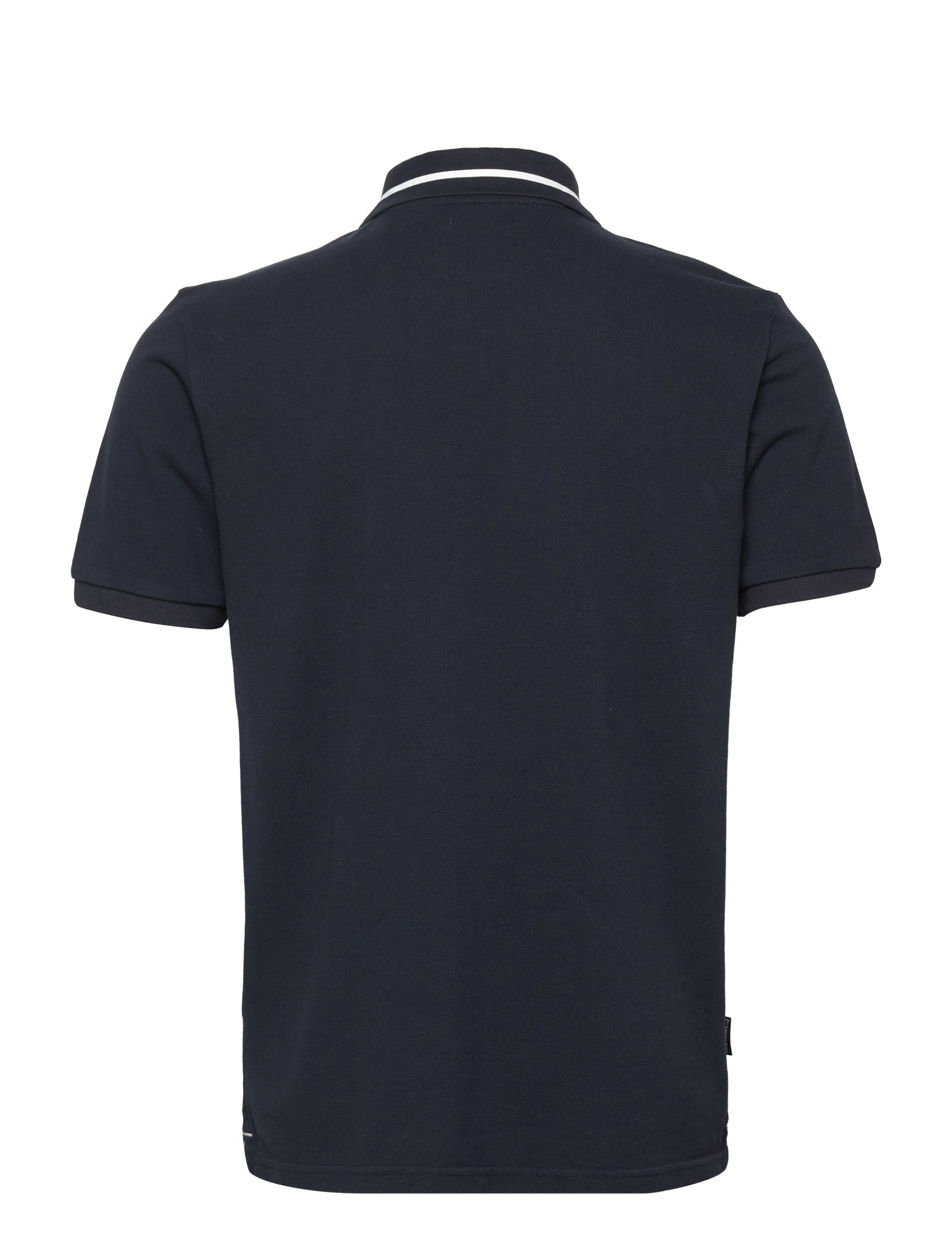 WOOLRICH - CLASSIC COLLAR LOGO POLO - melton blue - 1