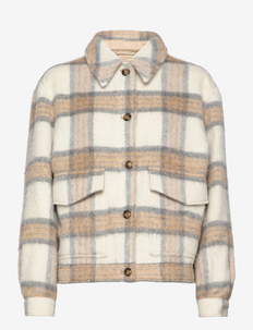 BRUSHED WOOL OVERSHIRT, WOOLRICH