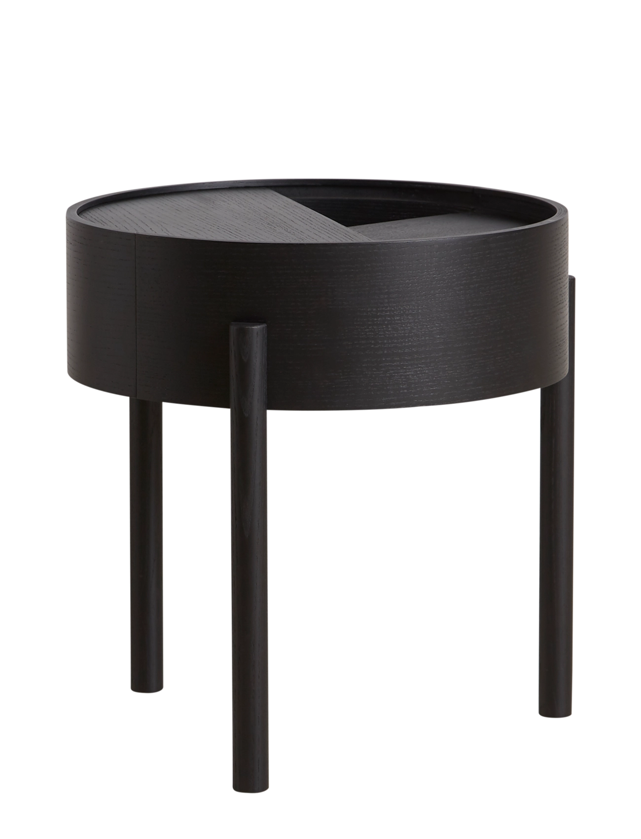 WOUD Arc Side Table Schwarz - One Size - Unisex