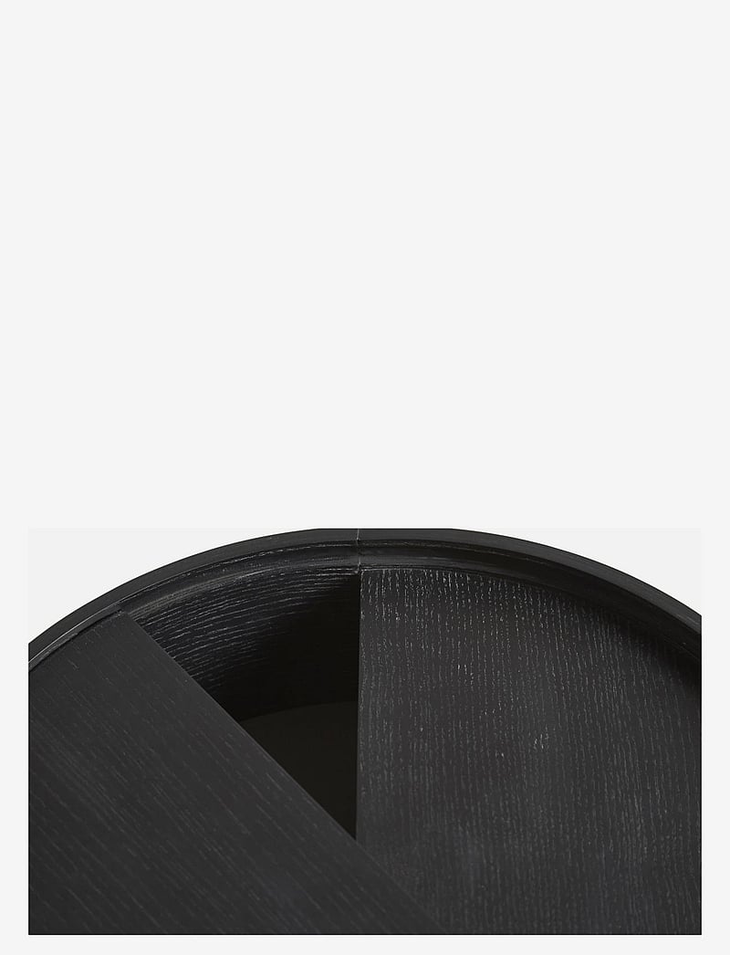 WOUD - Arc side table - küljelauad ja väikesed lauad - black painted ash - 3