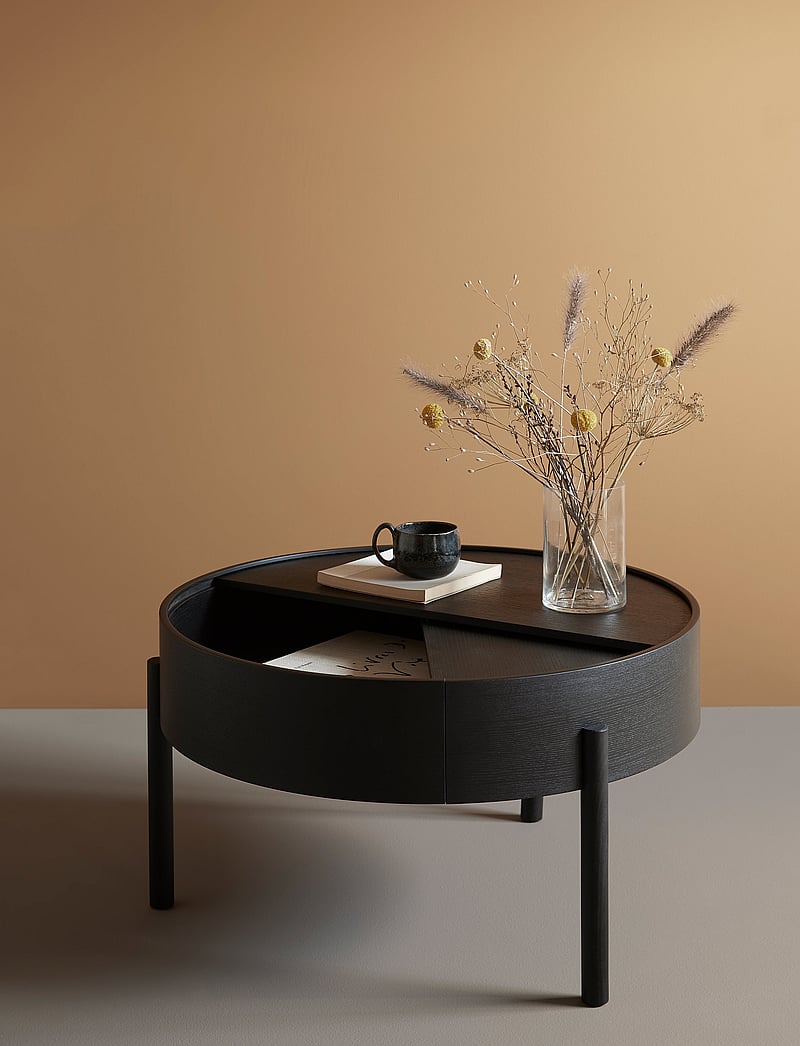 WOUD - Arc coffee table - tische - black painted ash - 3