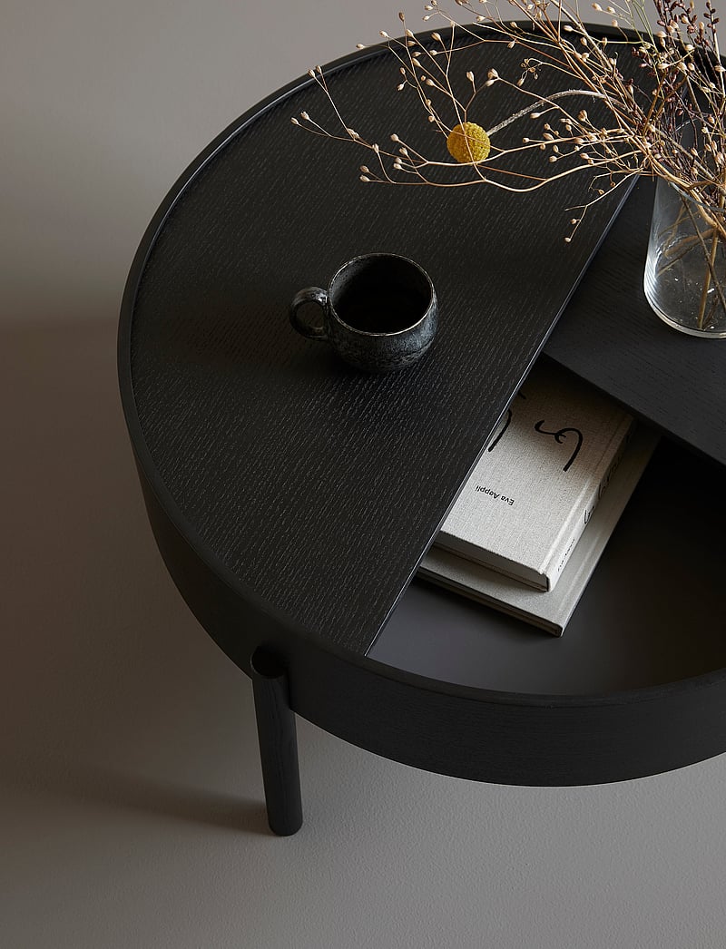 WOUD - Arc coffee table - tische - black painted ash - 4