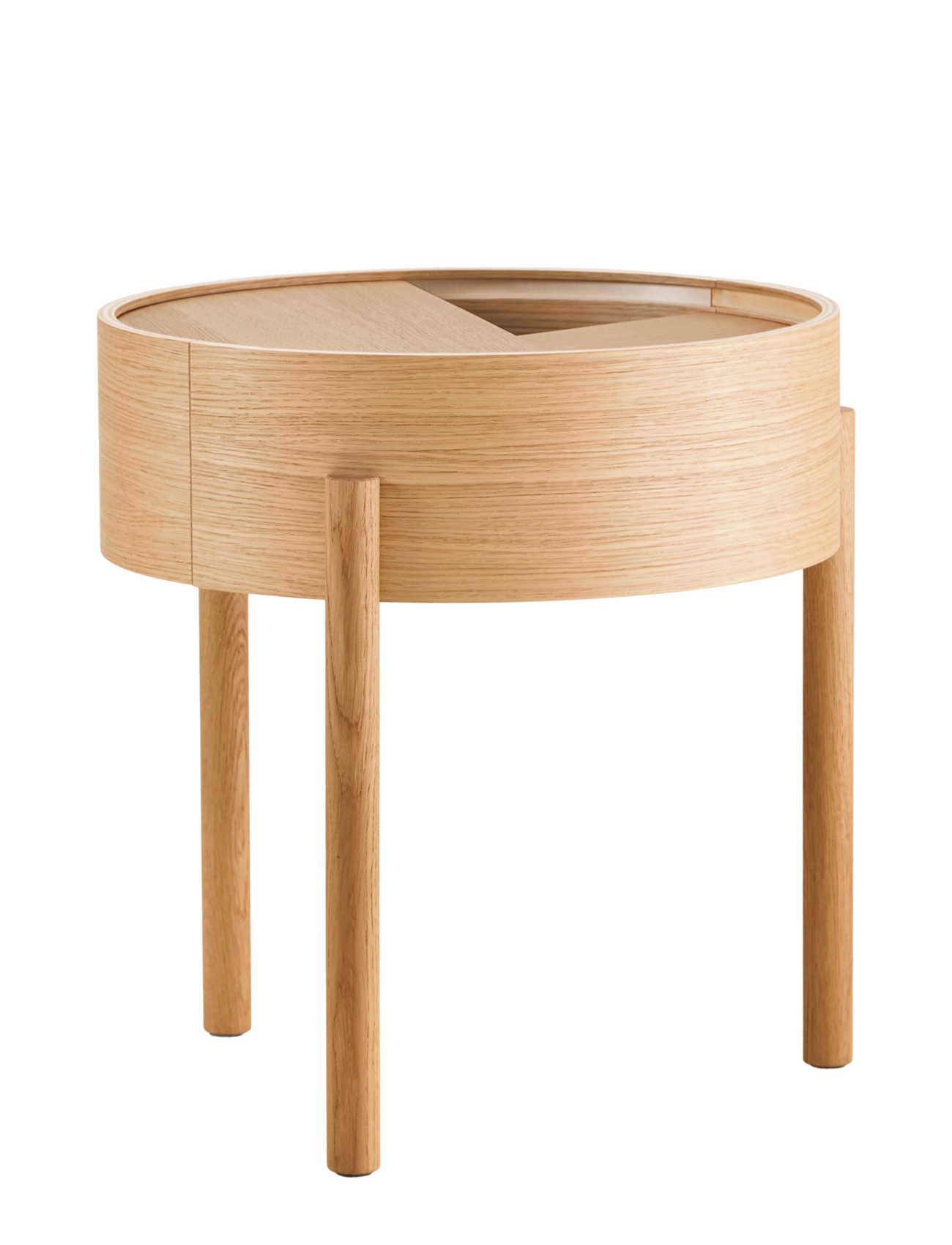 WOUD Arc Side Table Braun - One Size - Unisex