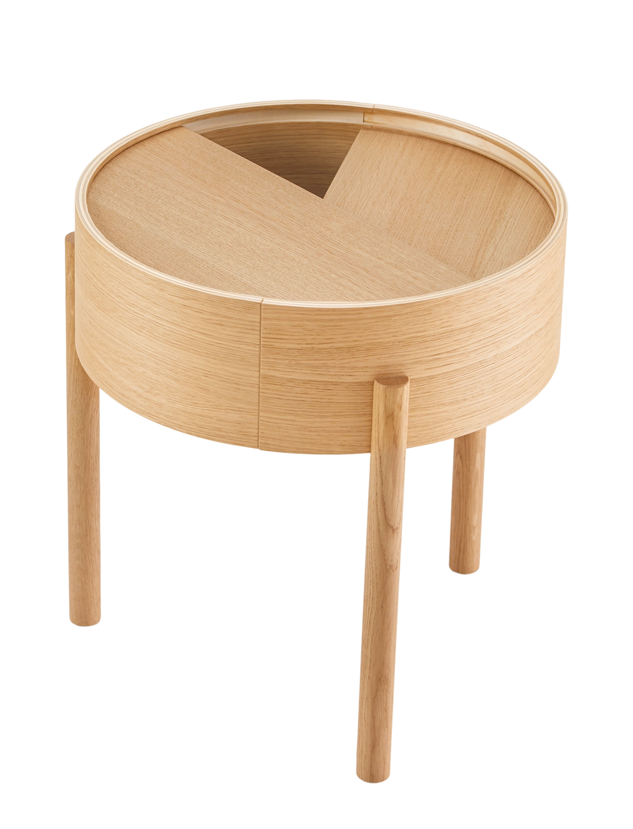 WOUD - Arc side table - beistelltische & kleine tische - oiled oak - 2
