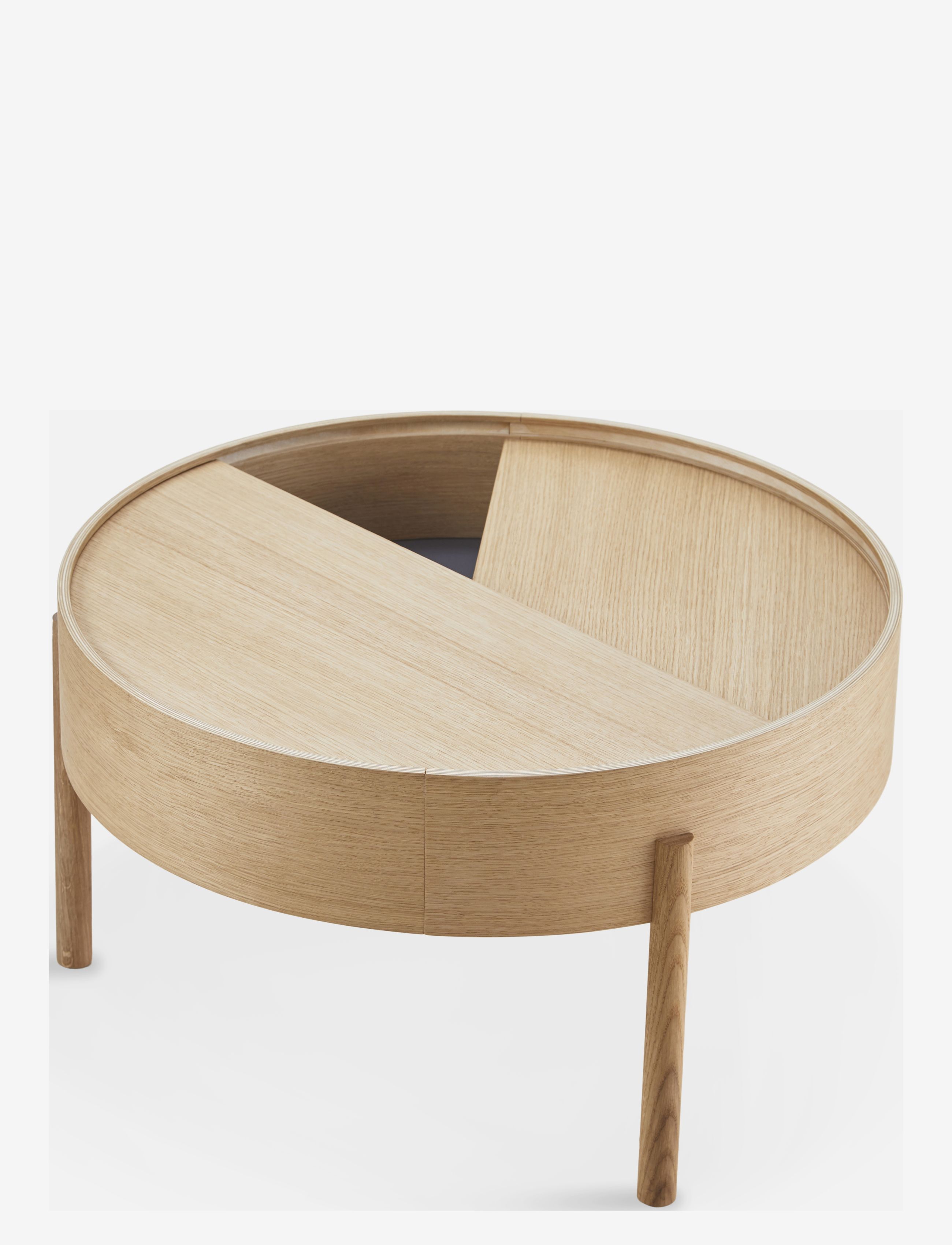WOUD - Arc coffee table - straumar - oiled oak - 2