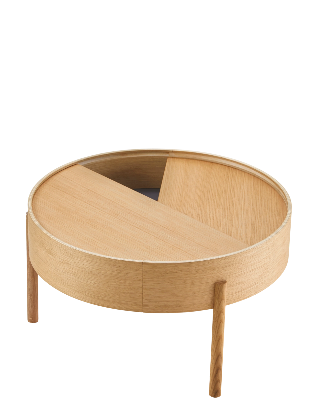 WOUD - Arc coffee table - tische - oiled oak - 1