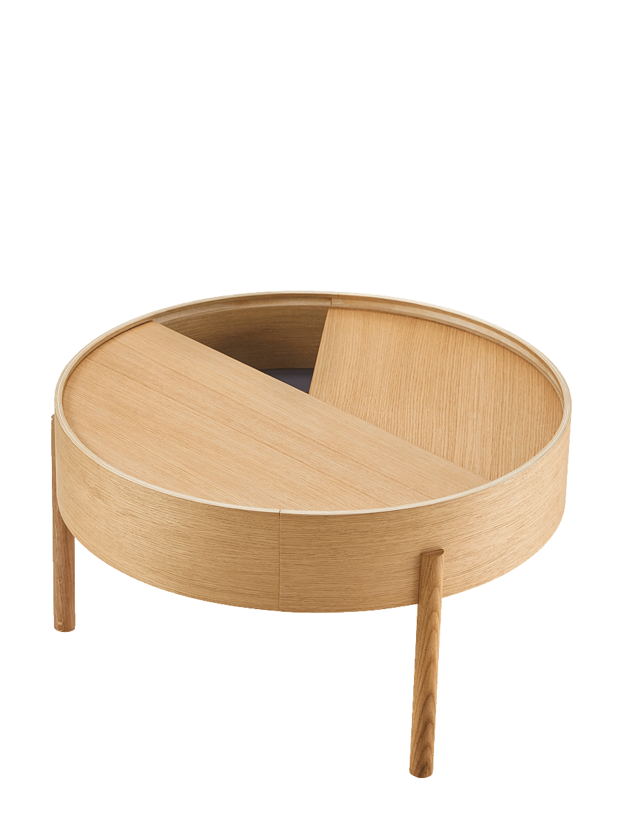 WOUD - Arc coffee table - tische - oiled oak - 1