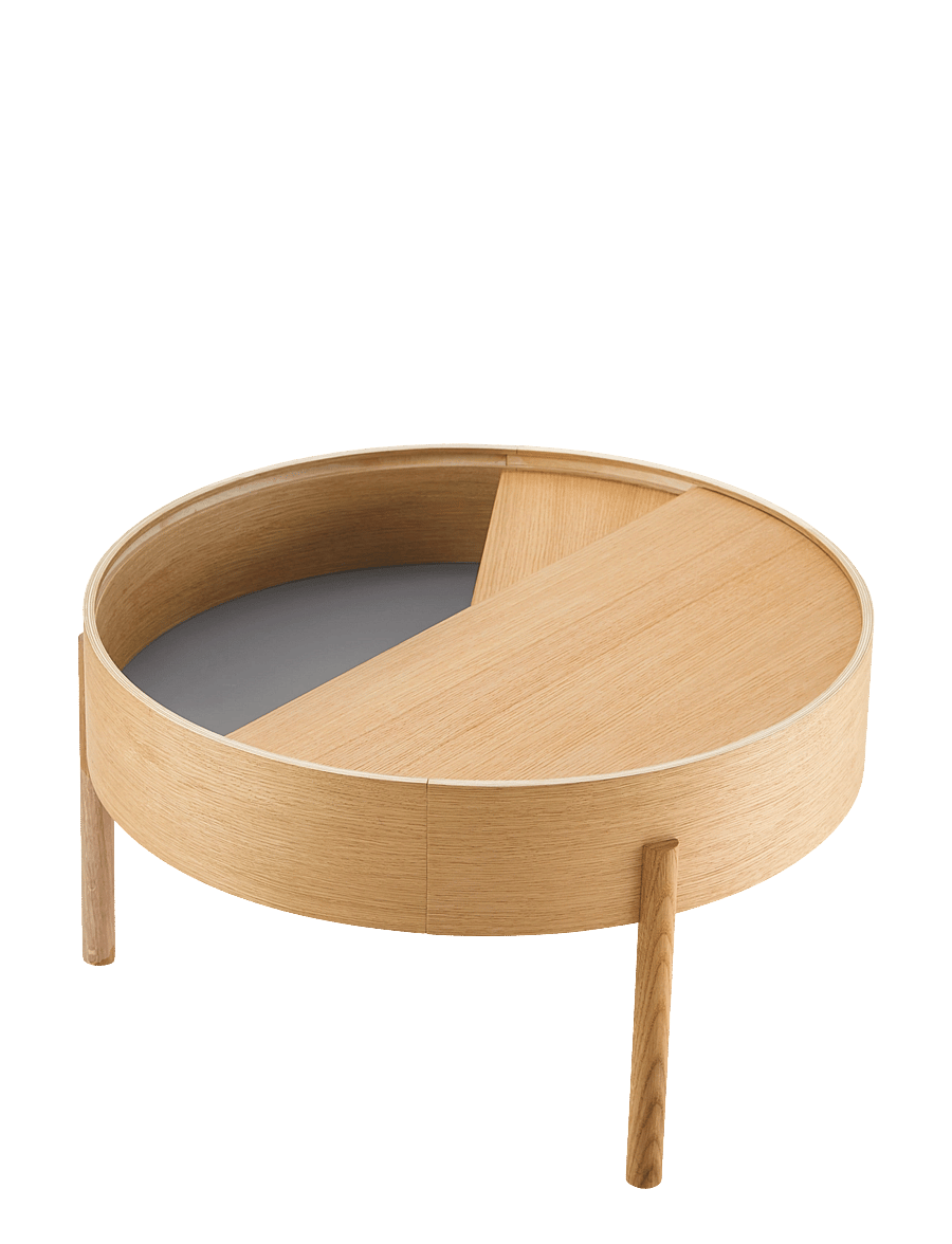 WOUD - Arc coffee table - tische - oiled oak - 2