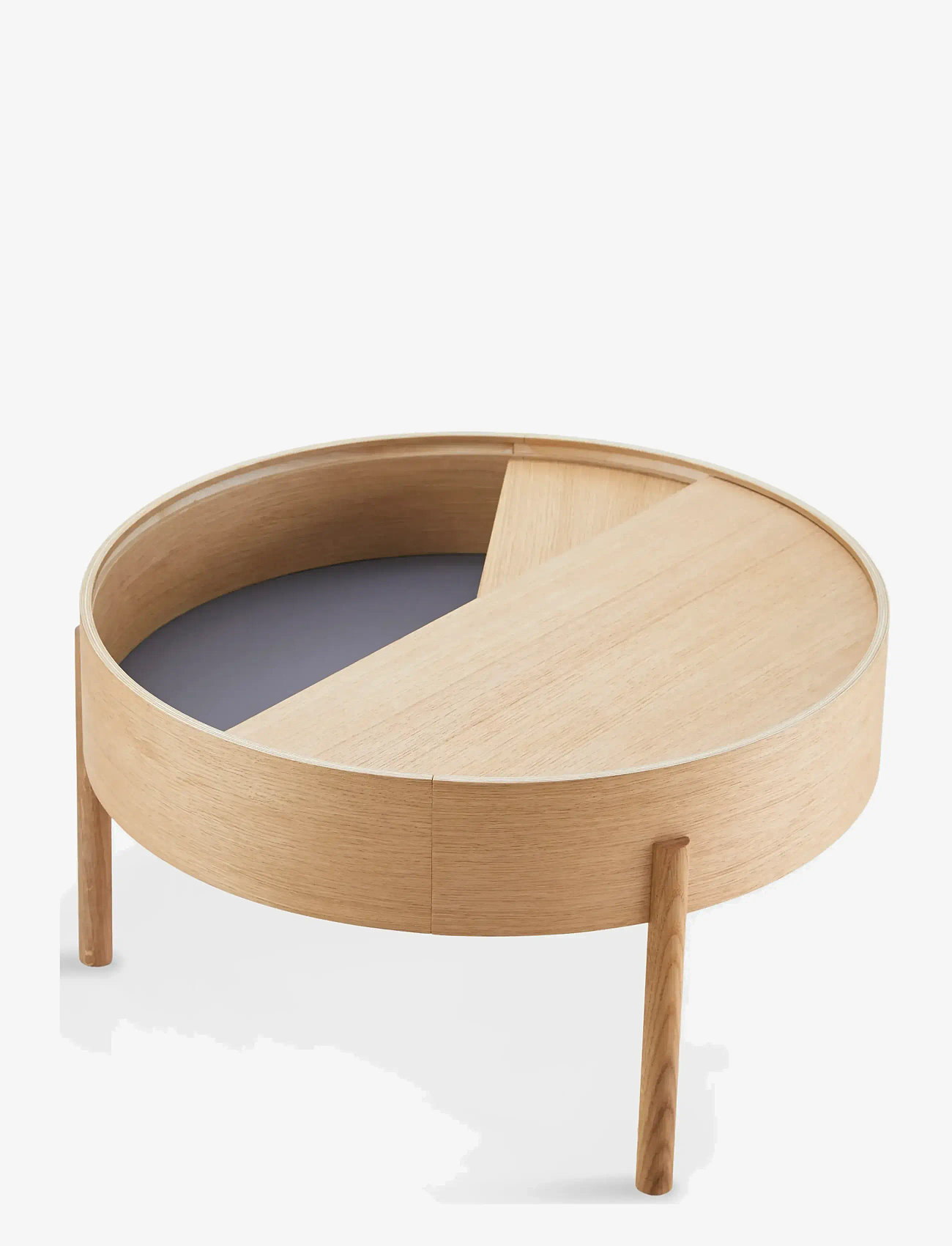 WOUD - Arc coffee table - lauad - oiled oak - 4