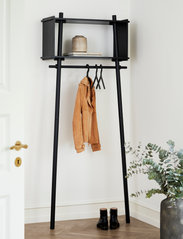WOUD - Töjbox wardrobe (Small) - hyllor - black painted oak - 2