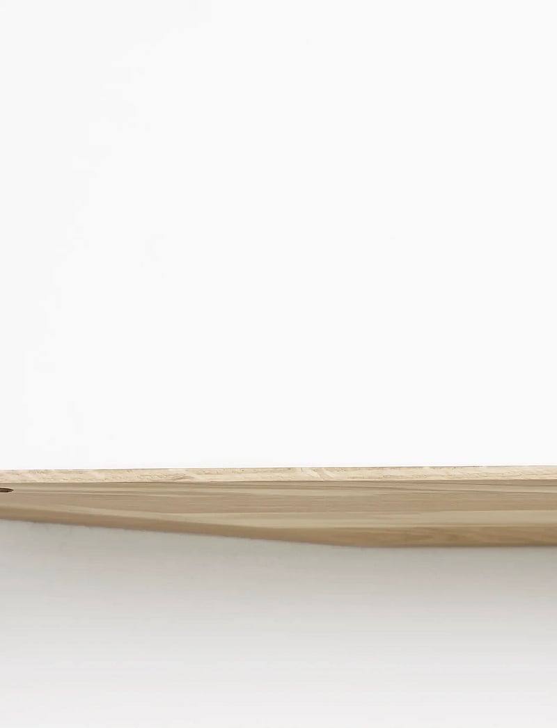 WOUD - Stedge shelf - regale und verwahrung - white pigmented lacquered oak - 4