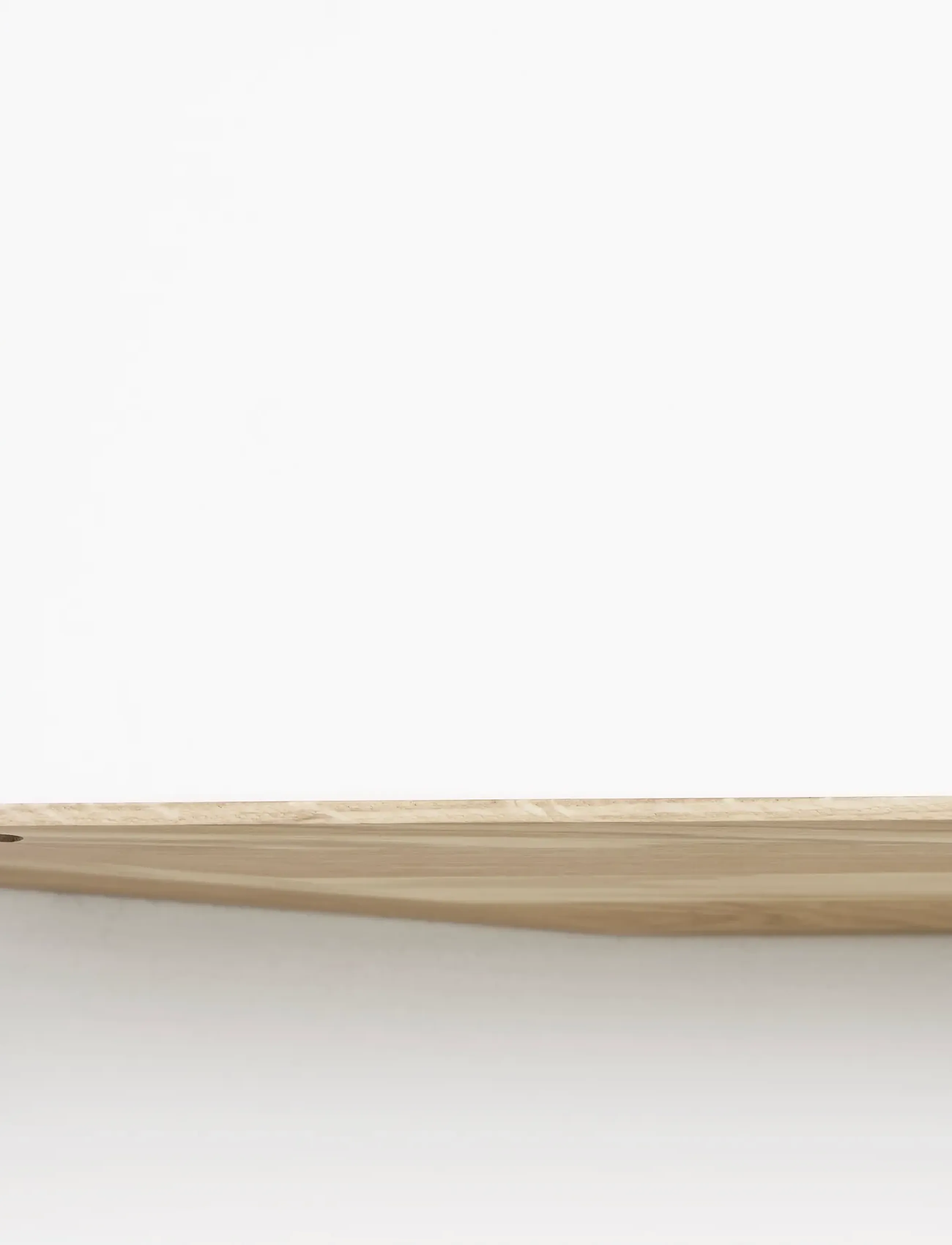 WOUD - Stedge shelf - regale und verwahrung - white pigmented lacquered oak - 4