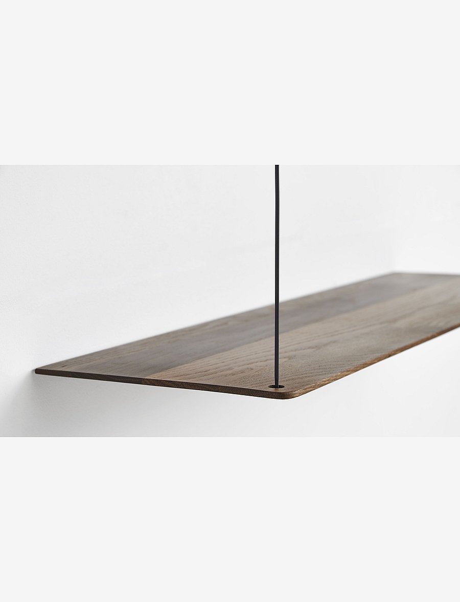 WOUD - Stedge shelf - regale und verwahrung - smoked oak - 2