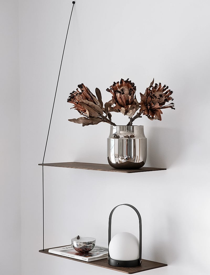 WOUD - Stedge shelf - geymsla og hillur - smoked oak - 0