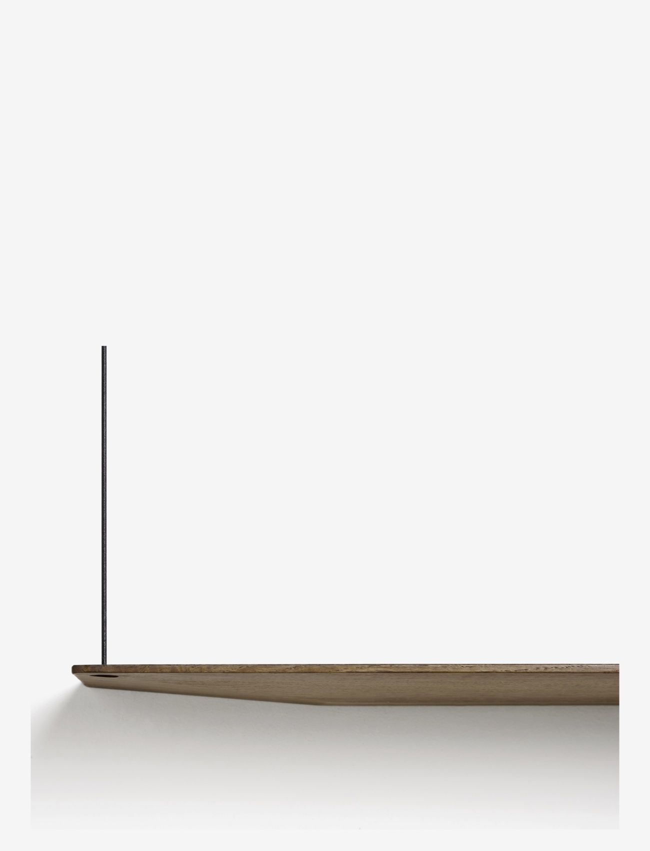 WOUD - Stedge shelf (80 cm) - hylder - smoked oak - 3