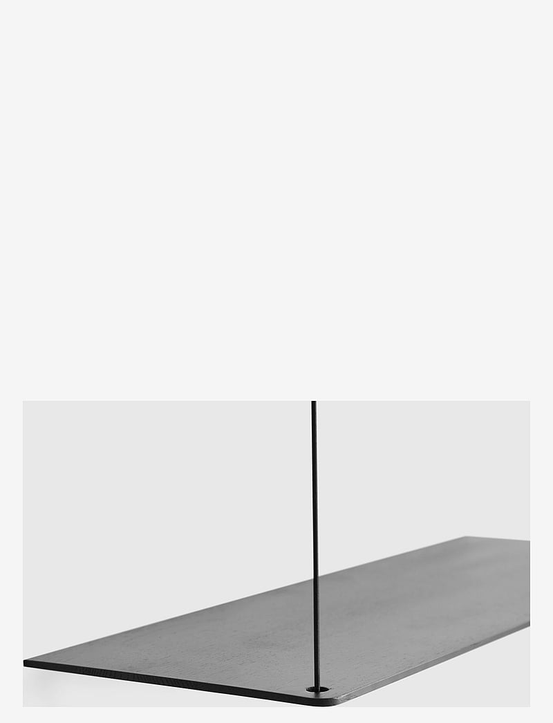 WOUD - Stedge shelf - regale und verwahrung - black painted oak - 1
