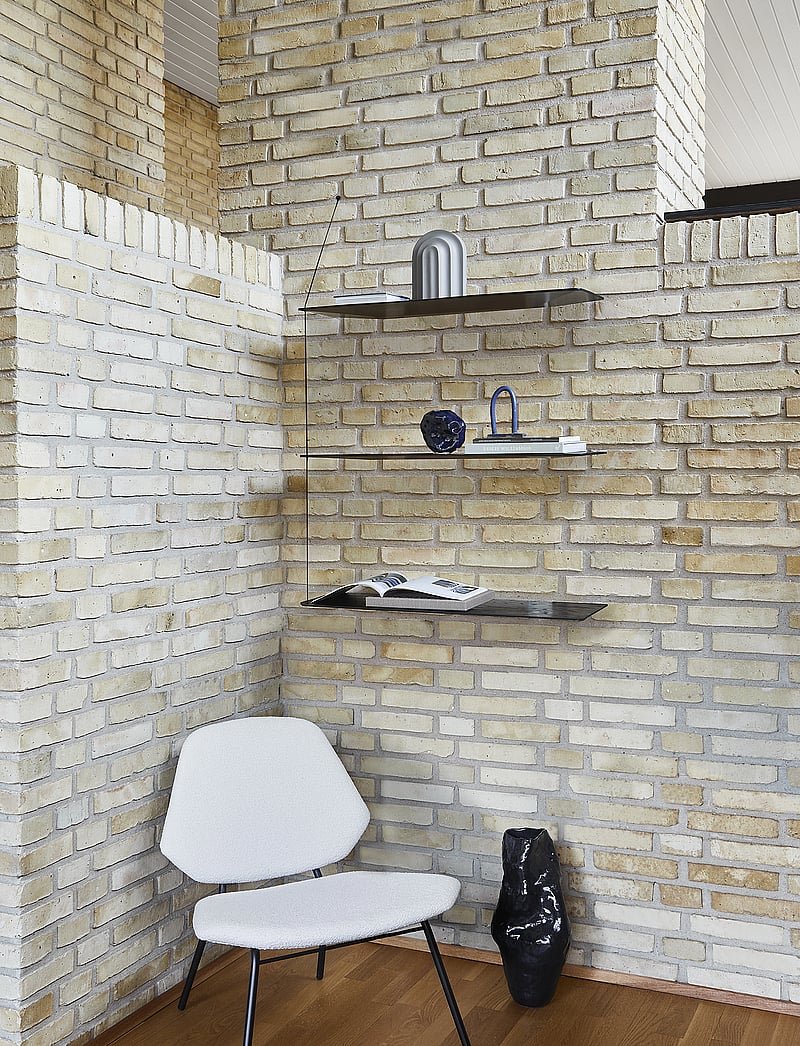 WOUD - Stedge shelf - regale und verwahrung - black painted oak - 3