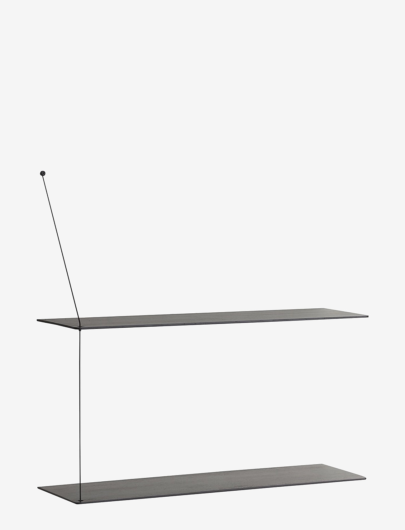 WOUD - Stedge shelf - regale und verwahrung - black painted oak - 2