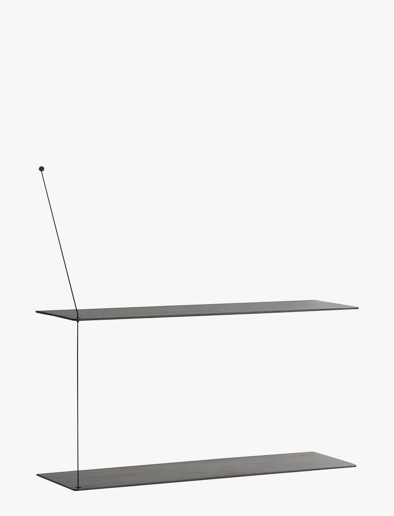 WOUD - Stedge shelf - hoiustamine ja riiulid - black painted oak - 3