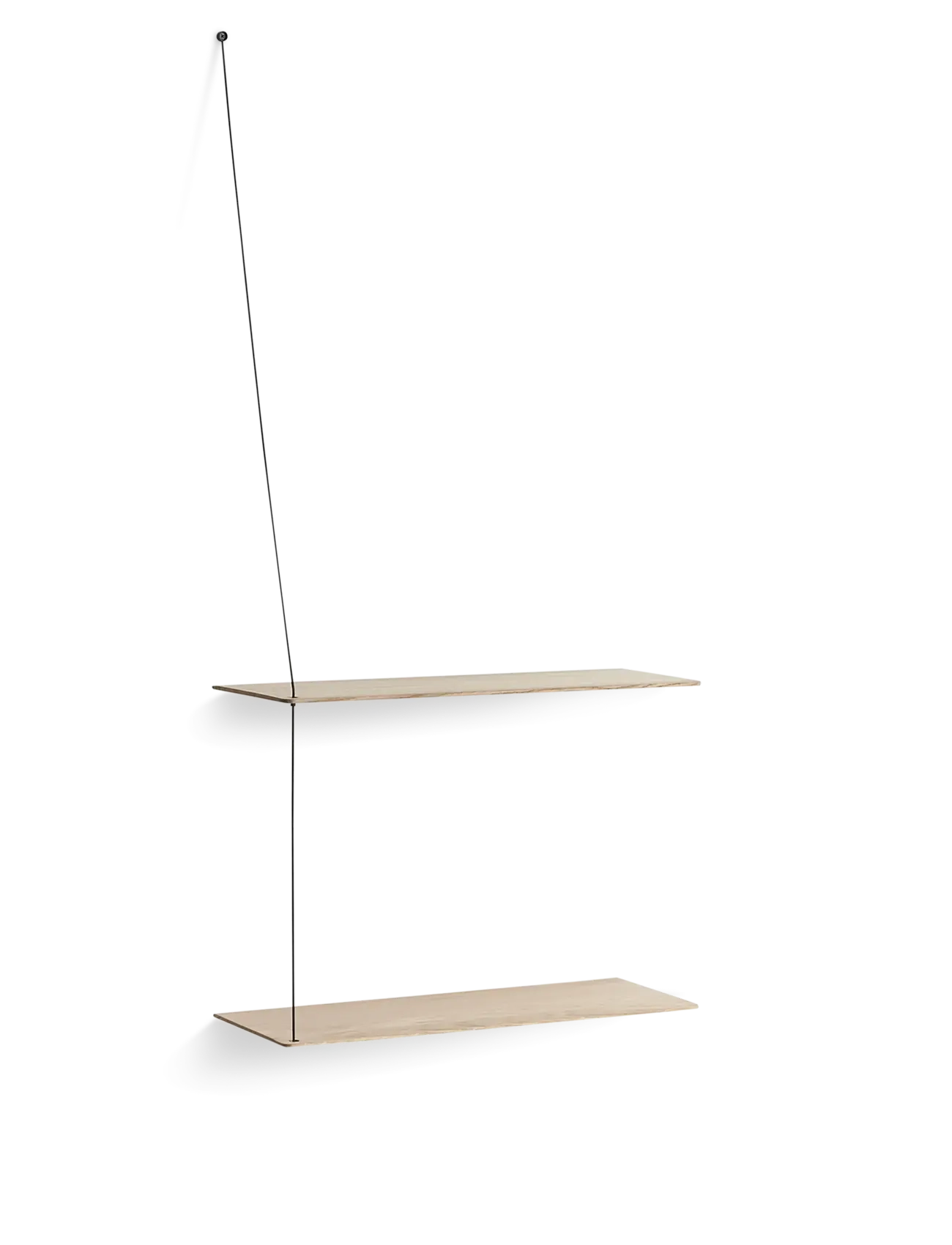 WOUD Stedge Shelf (60 Cm), Hylde, Brun, Str: 60 CM