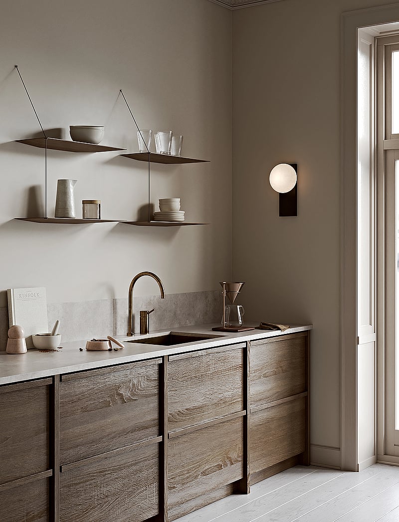 WOUD - Stedge shelf - regale und verwahrung - smoked oak - 4