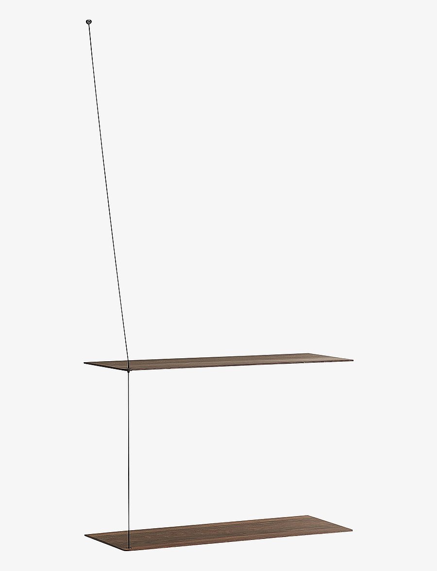 WOUD - Stedge shelf - regale und verwahrung - smoked oak - 3