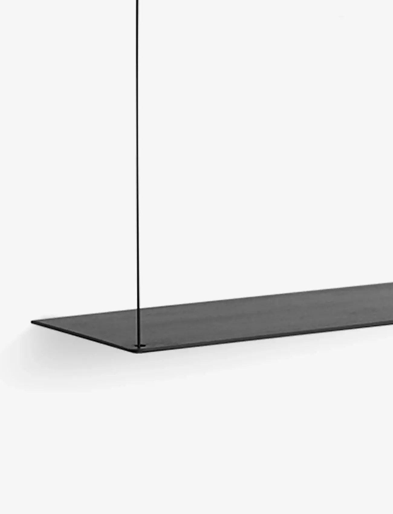 WOUD - Stedge add-on shelf - regale und verwahrung - black painted oak - 0