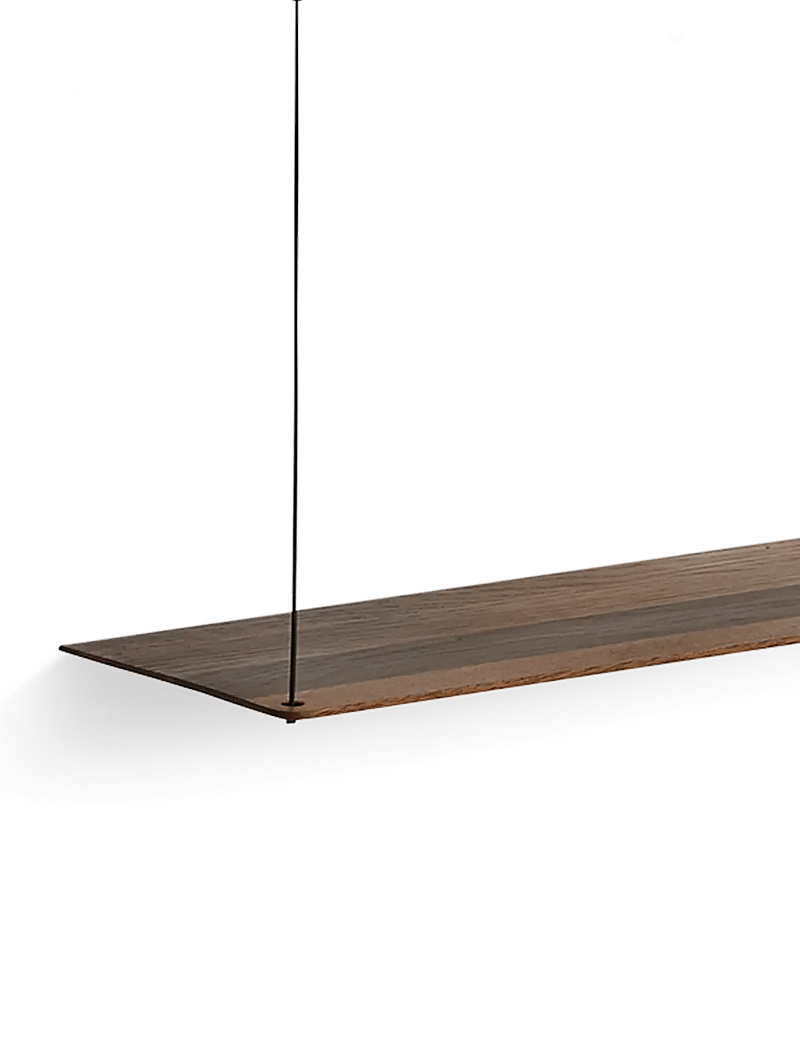 WOUD - Stedge add-on shelf - osta hinna alusel - smoked oak - 0