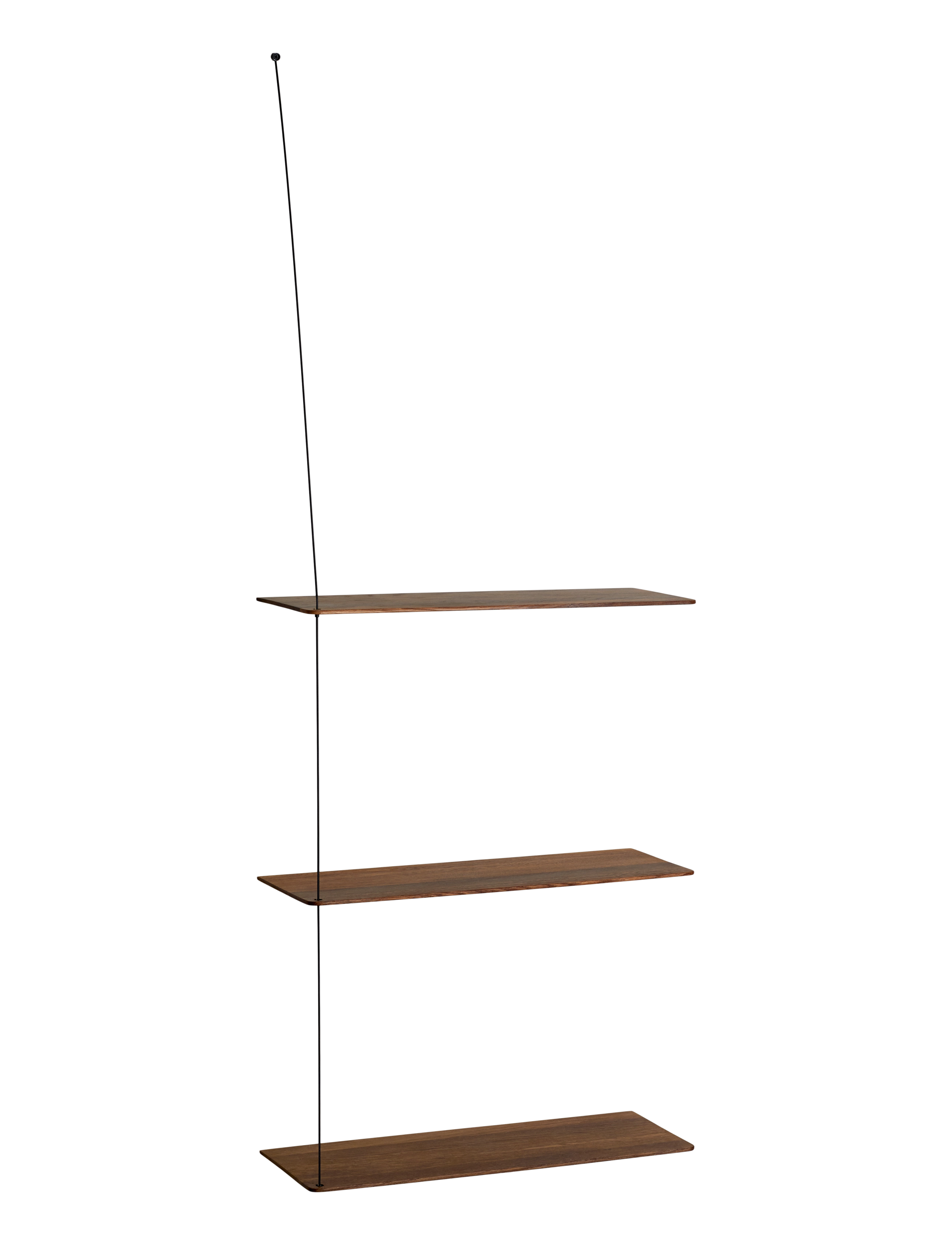 WOUD Stedge add-on shelf (60 cm) - Möbler - SMOKED OAK / brown