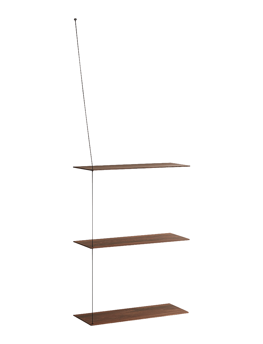 WOUD - Stedge add-on shelf - hoiustamine ja riiulid - smoked oak - 1