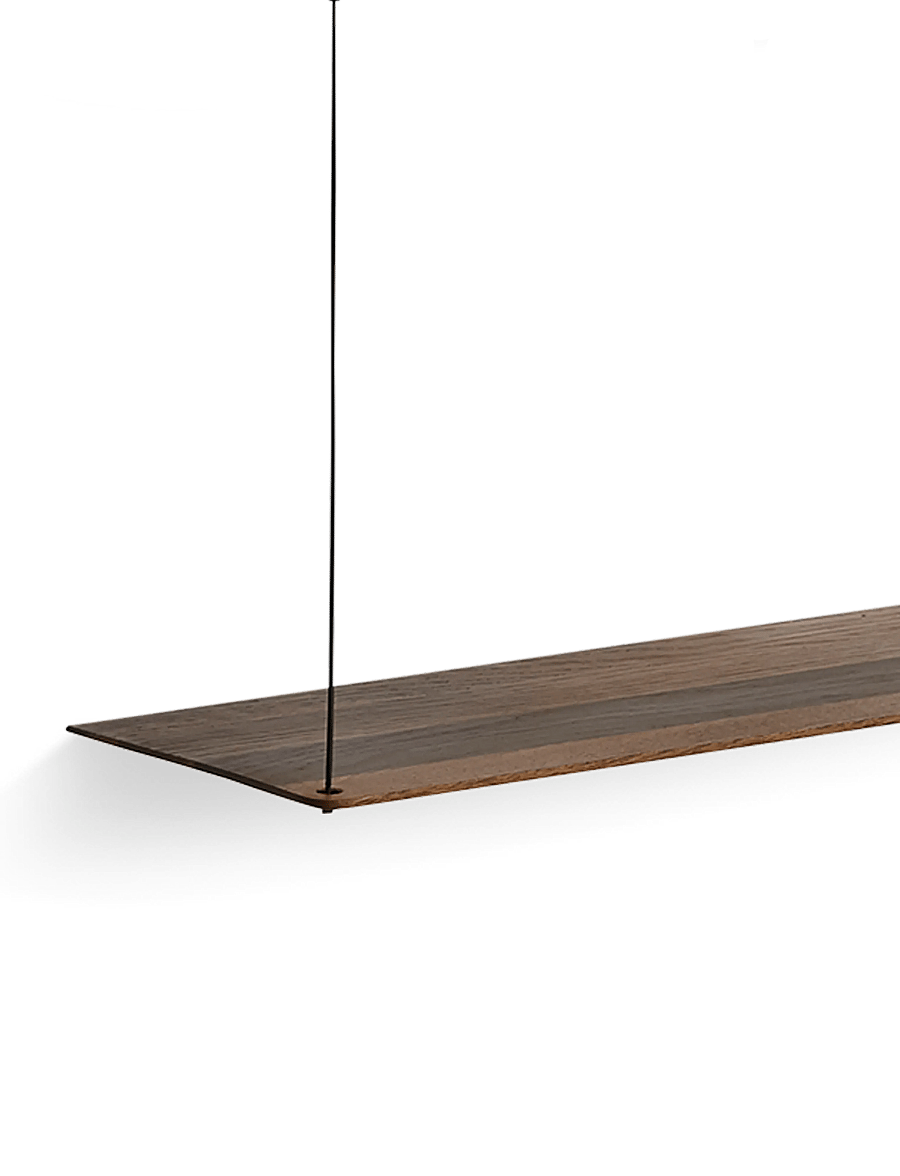 WOUD - Stedge add-on shelf - hoiustamine ja riiulid - smoked oak - 5