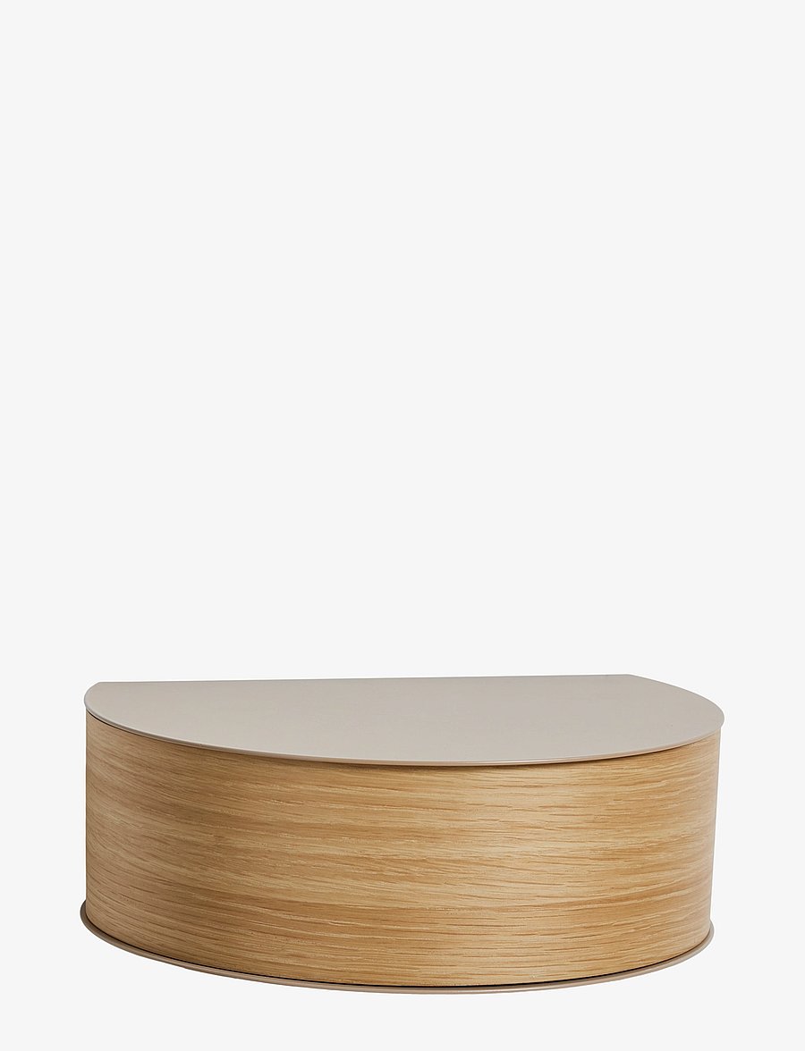 WOUD - Wallie wall drawer - hoiustamine ja riiulid - grey beige - 2
