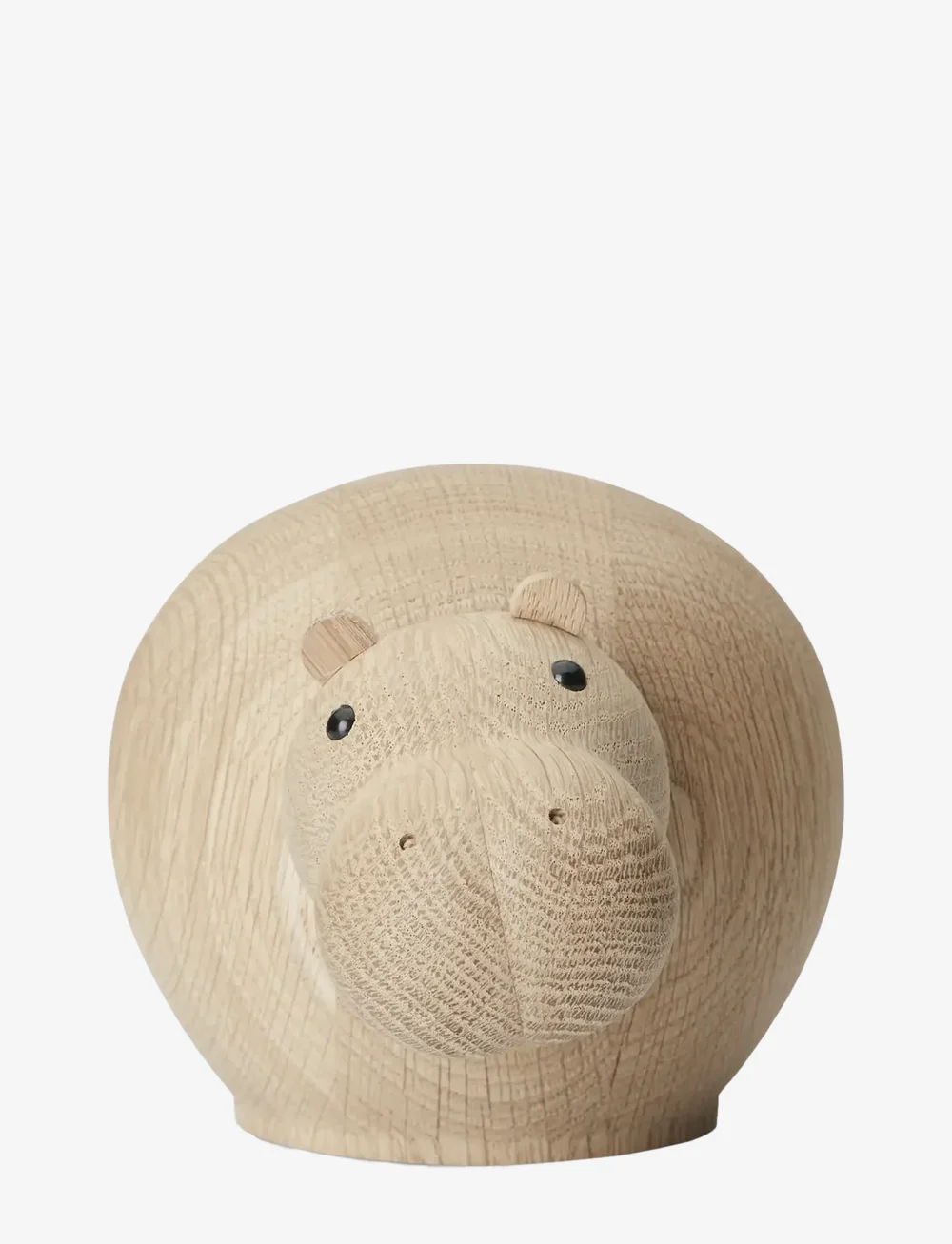 WOUD - Hibo hippopotamus (Medium) - holzfiguren - oak - 0