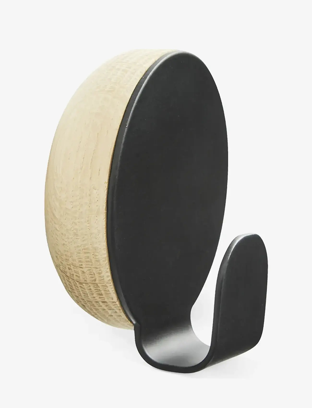 WOUD - Haak hook - kodu - black - 0