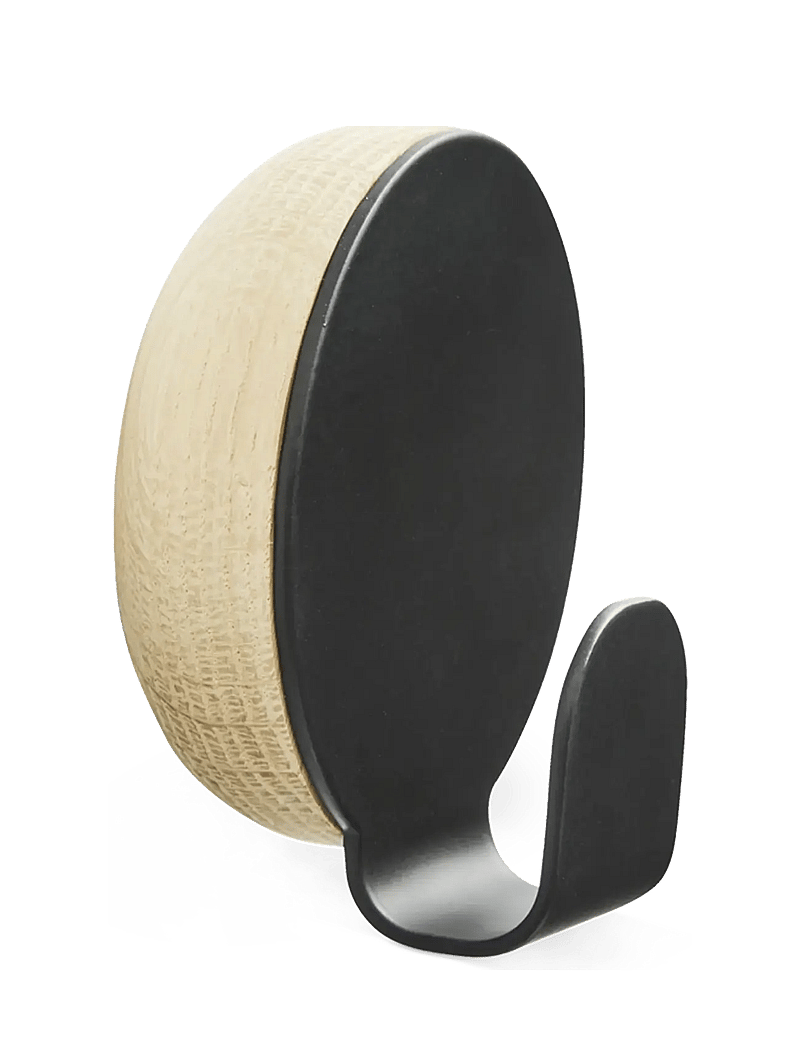 WOUD - Haak hook - kodu - black - 0