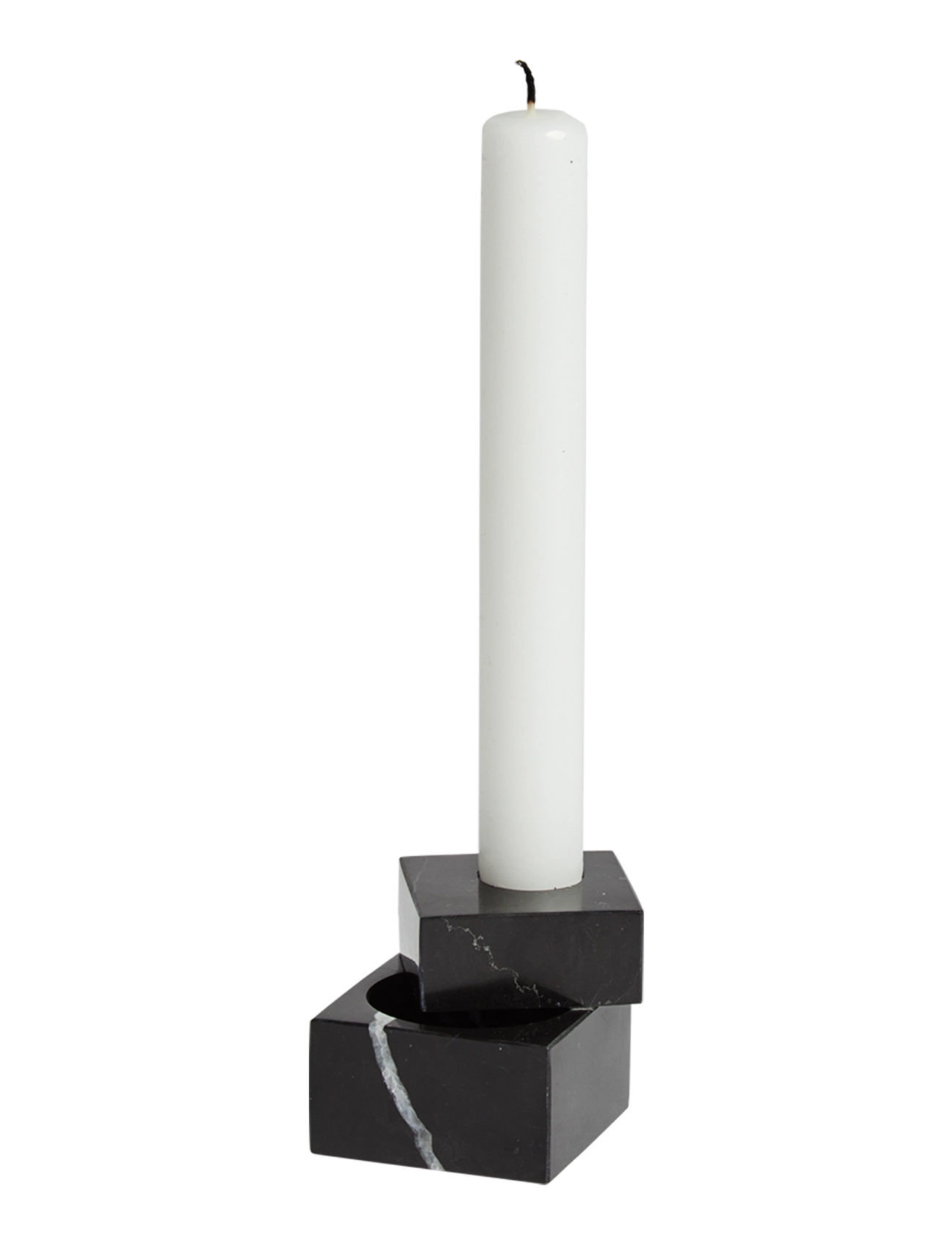 WOUD Jeu De Dés 1 Candle Holder Schwarz - One Size - Unisex