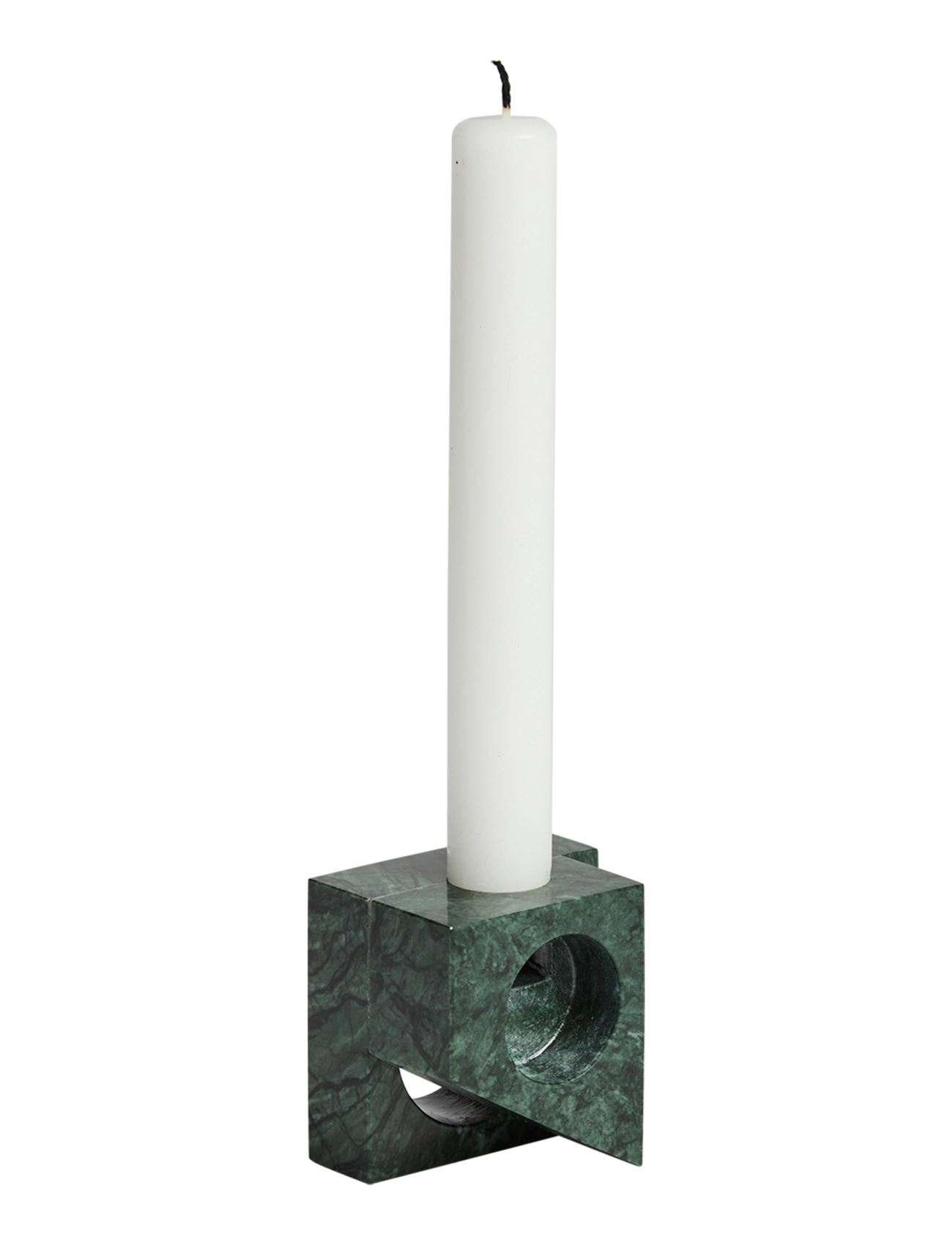 WOUD Jeu De Dés 2 Candle Holder Grün - One Size - Unisex