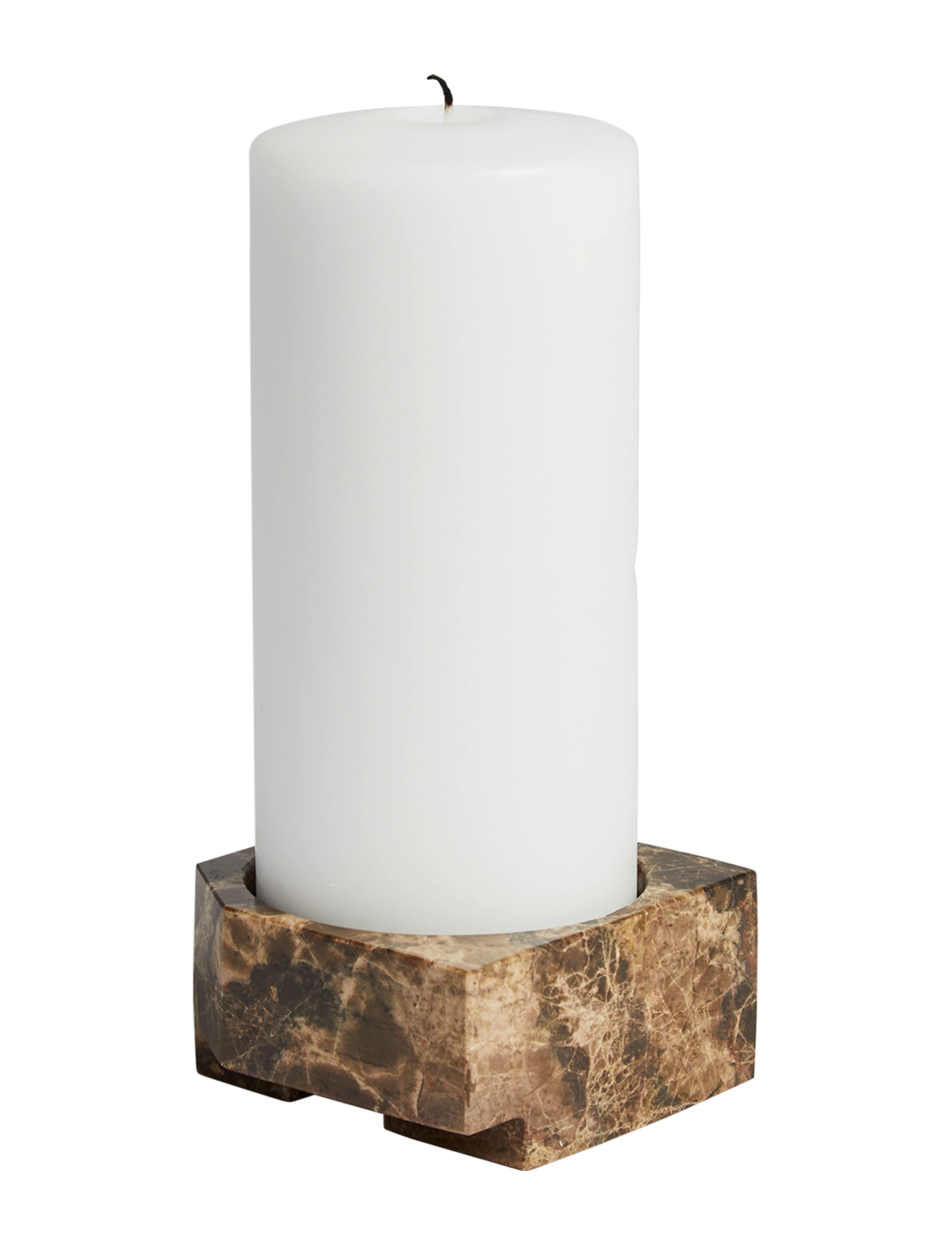 WOUD Jeu De Dés 3 Candle Holder Braun - One Size - Unisex