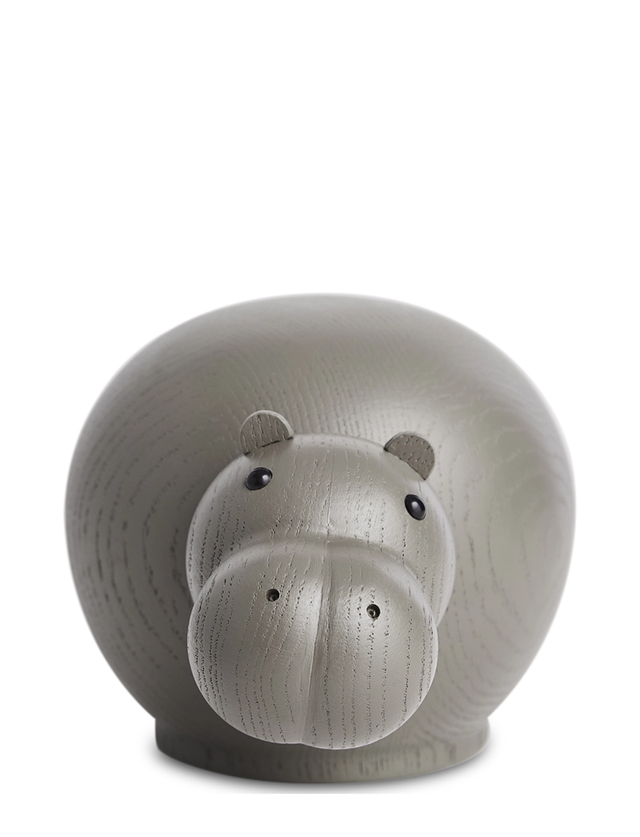 WOUD Hibo hippopotamus (Medium) - WOUD - TAUPE PAINTED OAK / grey