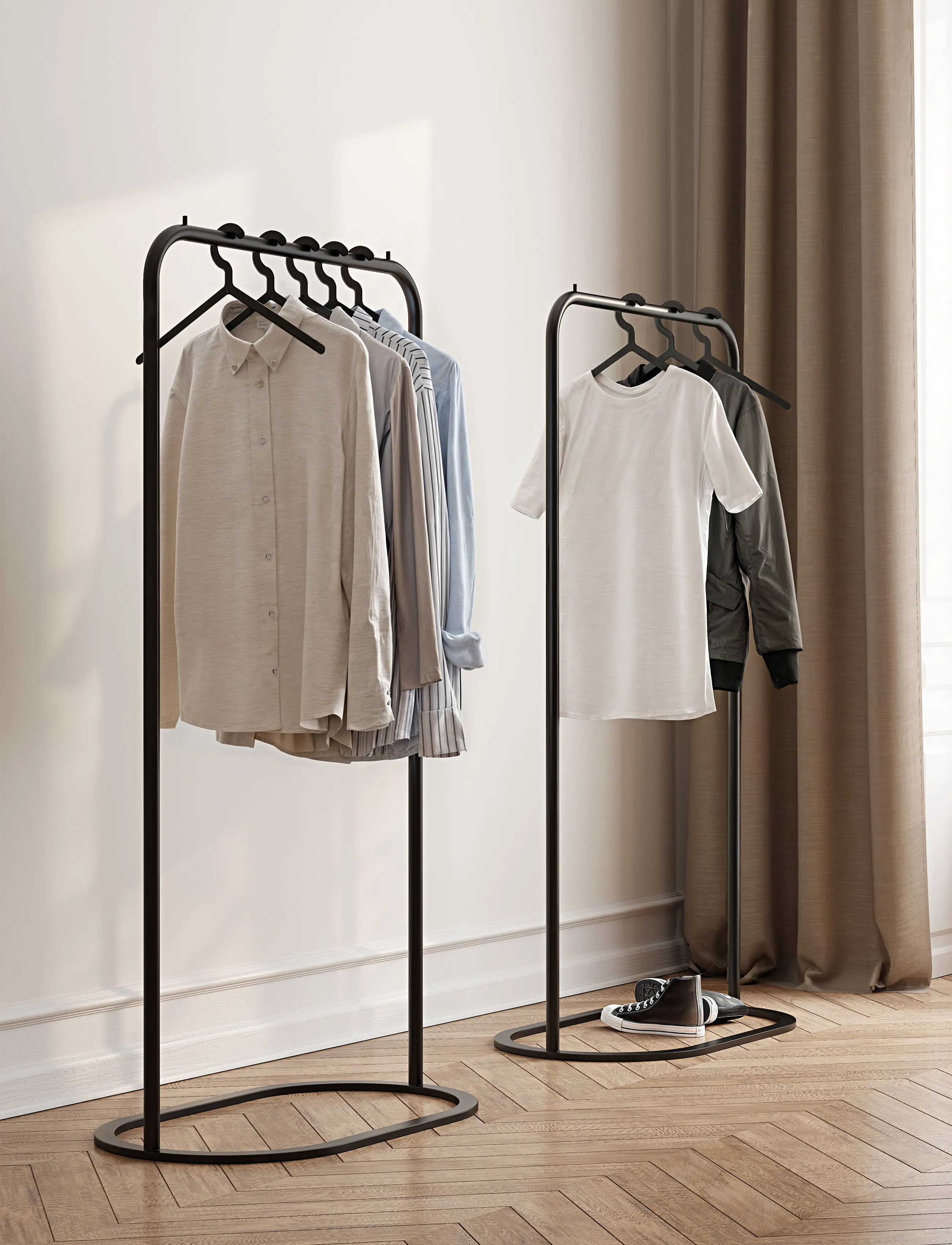 WOUD - Illusion hanger - aufhänger - black - 2
