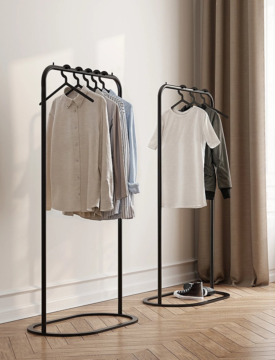 WOUD - Illusion hanger - aufhänger - black - 2