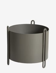 Pidestall planter (Small) - TAUPE