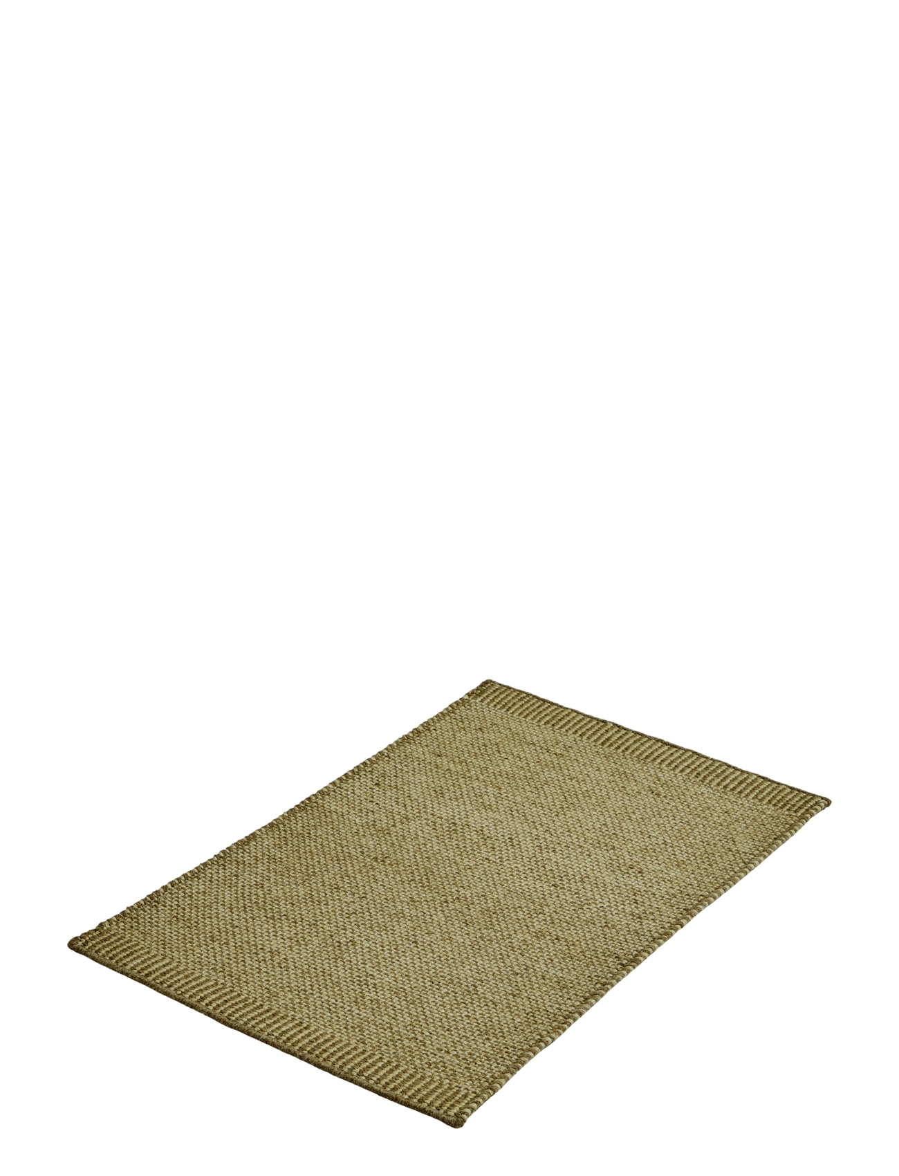 WOUD - Rombo mat - wool rugs - moss green - 2