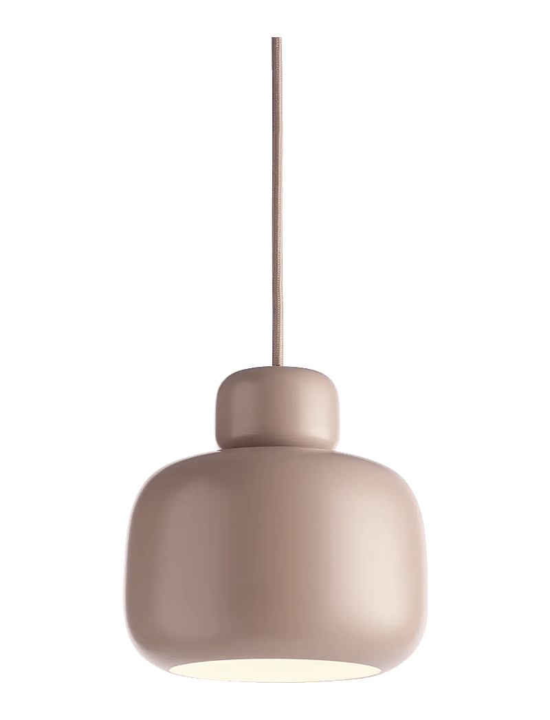 WOUD - Stone pendant (Small) - pendellampen - dusty rose pantone 16-1219 - 0