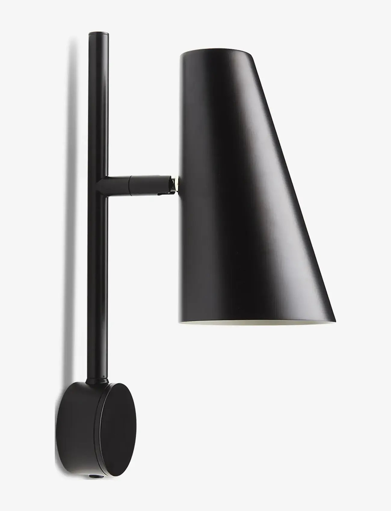 WOUD - Cono wall lamp - seinalambid - black painted metal - 0