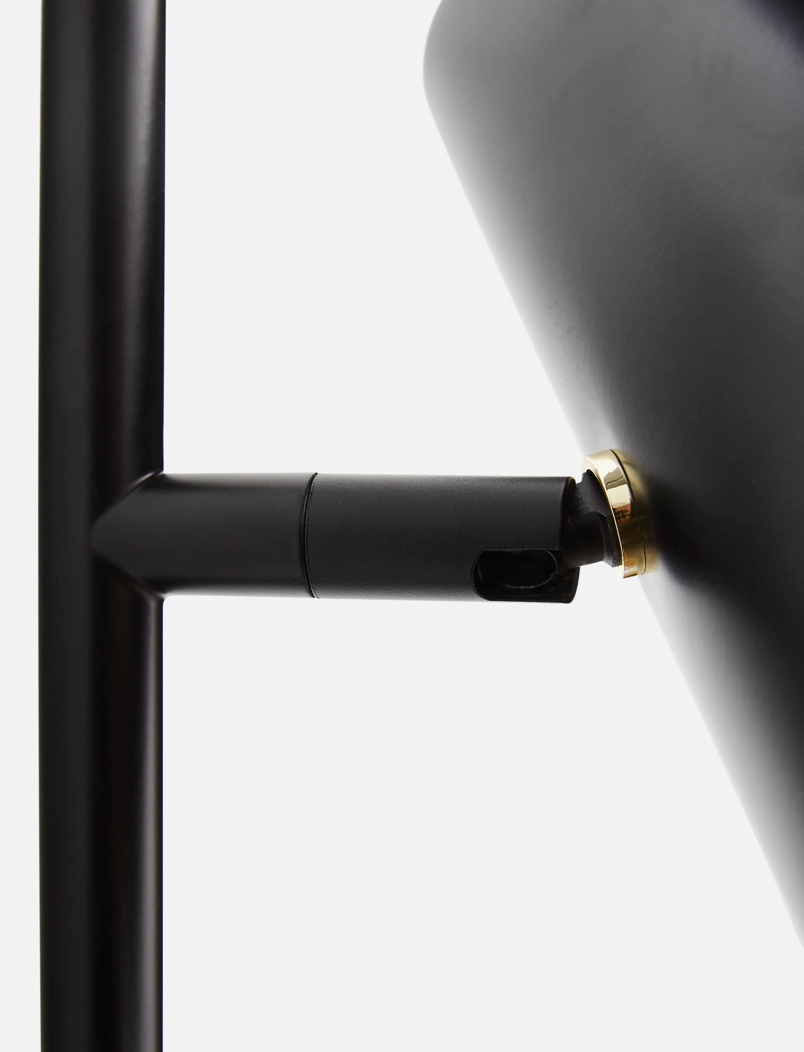 WOUD - Cono wall lamp - væglamper - black painted metal - 3