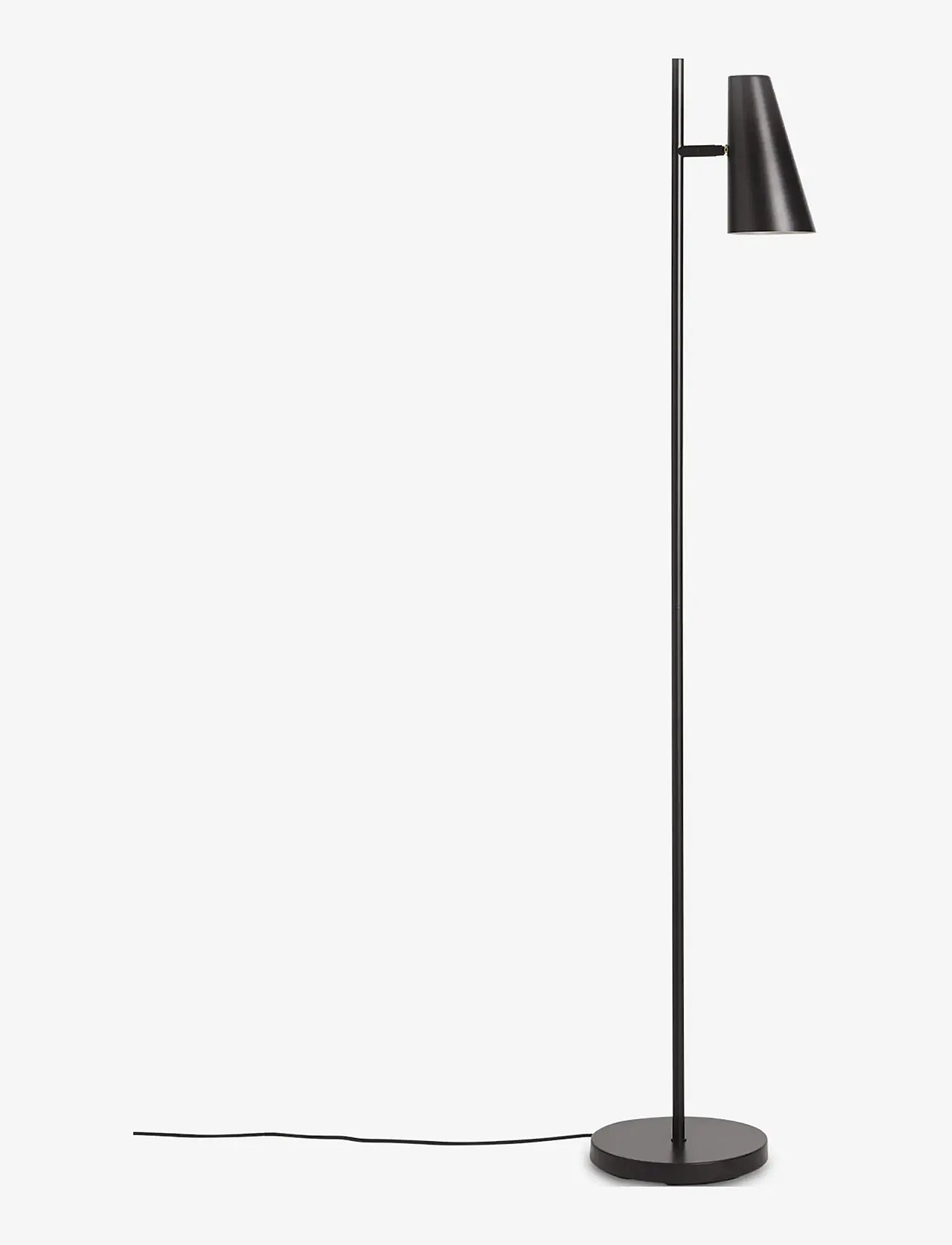 WOUD - Cono floor lamp - black painted metal - 0